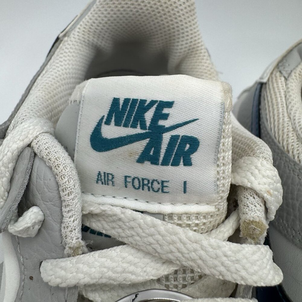 Nike Air Force 1 Shadow Low Womens Size 7 White Spruce Green Gray DR7856-100 - Picture 6 of 14